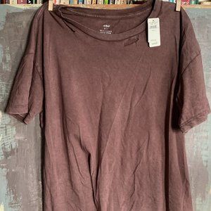 Mauve Aerie Oversized T-Shirt